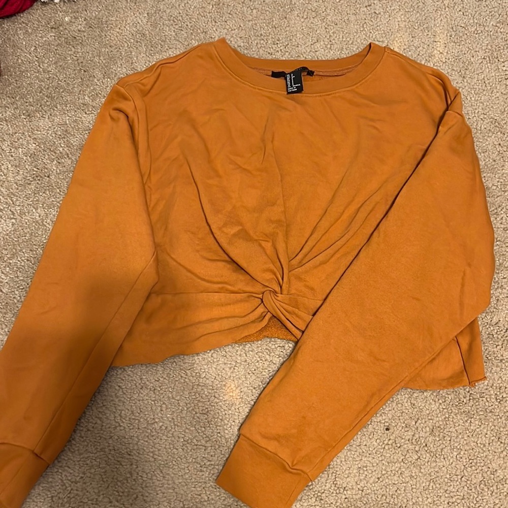 Forever 21 Cropped Long Sleeve